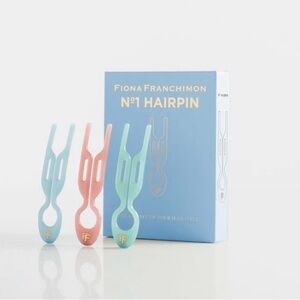 Fiona Franchimon TOKYO COLLECTION No 1 Hairpin Trio - Pink and Blue NEW SEALED